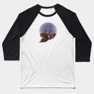 Retro Future DJ Bubble 2 Baseball T-Shirt